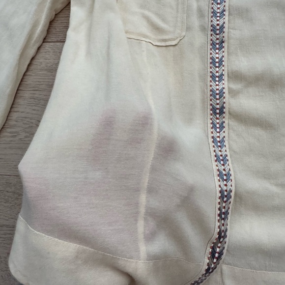 ISABEL MARANT ETOILE blouse size 40 (US 10)color beige - Picture 8 of 12